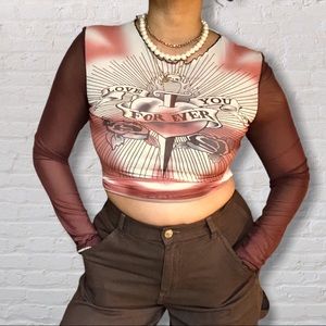 🚫SOLD🚫 Sheer Top